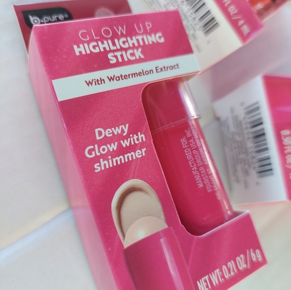 B PURE Lip OIL WATERMELON Highlighting Stick. Gel Primer GLOW UP - Picture 2 of 4